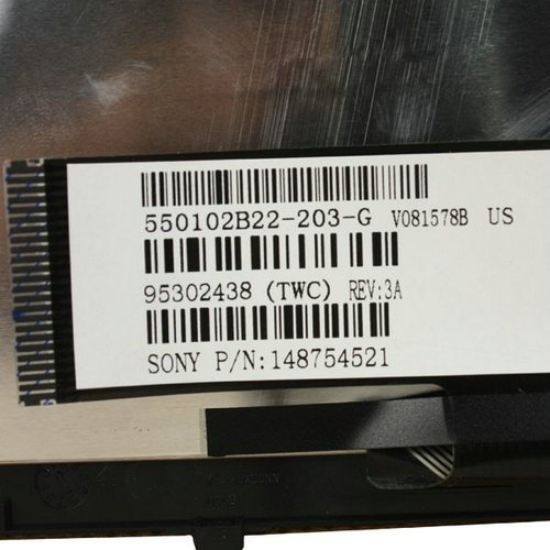 Replacement for Sony Vaio VPC-CW Keyboard Hellish Keys Black Frame