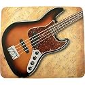 Bass Guitar Mouse Pad