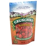 Crunchies Freeze-Dried Raspberries, 1-Ounce Pouches (Pack of 6)