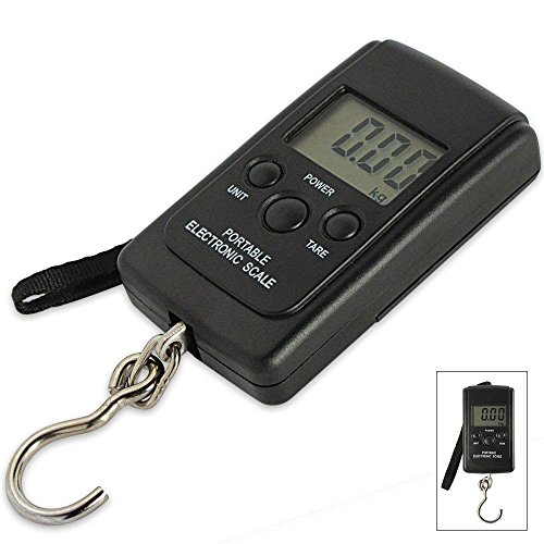SE - Travel/luggage Scale - Electronic, Digital Display, 85 Lbs - WC3401LS
