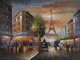 Art Reproduction Oil Painting - Closeout Deals: Au Revoir to the Light - Extra Large 30 X 40 - Hand Painted Canvas Art
