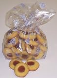 Gourmet Food : Scott's Cakes 1 lb. Apricot Butter Cookies in a Snow Woman Bag