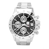 [エルジン]ELGIN 腕時計 クロノグラフ 日本製ムーブメント 200M防水 ブラック FK1184S-B メンズ