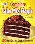 Duncan Hines Complete Cake Mix Magic