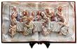 Decorative Plate - The Last Supper - 35 and 1/2in.x5in.x20 and 1/2in. - Stand - Imported
