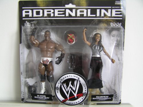 Childrens Toyshop  Toys : wwe adrenaline 26 king booker and queen sharmel [Toy]