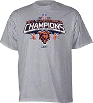 Chicago Bears 2006 NFC Conference Champions Official Locker Room T-Shirt