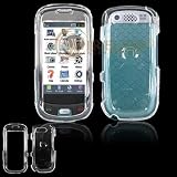 Protector Case Snap-On Faceplate for Samsung T749 Highlight, Trans. Clear