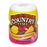 Country Time Raspberry Lemonade, 18-Ounce Canisters (Pack of 6)