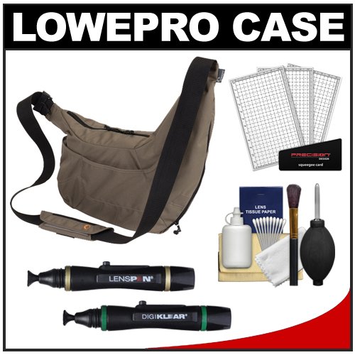 Lowepro Passport Sling Digital SLR Camera Case Mica  Accessory Kit for for Canon EOS 6D 5D Mark II III RebelB005IHAYNS