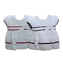 Baby Girl Short Sleeve Spotted Design Dress and Pants Set with Headband (18-23 Months) (Black)