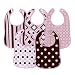 Baby : Girls' Making Miracles Graphic Interlock Bib Set - 5-pk.
