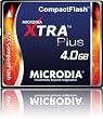 MICRODIA 4GB 82x XTRA Plus Compact Flash CF Card (Retail Package)