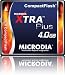 MICRODIA 4GB 82x XTRA Plus Compact Flash CF Card (Retail Package)