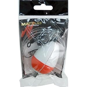 Matzuo Tarpon Rig (Orange and White, 8/0)
