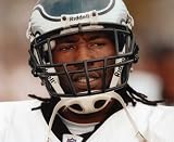 ASANTE SAMUEL PHILADELPHIA EAGLES 8X10 HIGH GLOSSY SPORTS ACTION PHOTO (O)