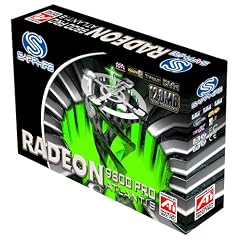 Sapphire RADEON 9800 PRO Grafikkarte 128MB DDR Ram (AGP 8x, 380/680 MHz, 8Pipe, 256-bit, DirectX9.0, 2x400MHz RAMDAC, DVI, TV-Out, Lite-Retail)