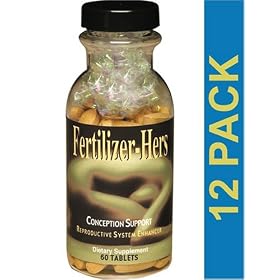 Fertilizer-Hers, Maximum International, 60 Tablets, 12 bottles