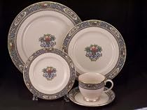 Lenox Autumn Gold-Banded Fine China 5-Piece Place Setting, Service for 1