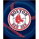 Boston Red Sox Light Weight Fleece MLB Blanket (Flashball Series) (50"x60")
