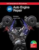 Auto Engine Repair (G-W Training Series) Textbook w Job Sheets on CD
