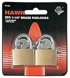 1 1/8 (30mm) BRASS LOCK 2-PIECE SET