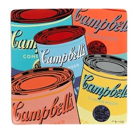 Rosenthal Andy Warhol Campbell's Soup 12-Inch-Square Wall Plate by Rosenthal