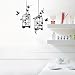 Easy Instant Decoration Wall Sticker Decal - Ivy Covered Birdcages