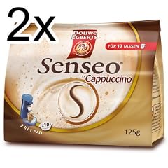 Senseo Kaffeepads Cappuccino, 2er Pack, 2 x 10 Pads