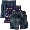 Intimo Men's 3 Pair Woven Boxers Gift Set
