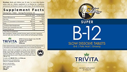 Super B 12 Slow Dissolve Tablets