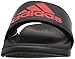 adidas Men's Adilette SC Slide Sandals, Core Black/Vivid Red/Core Black, 10