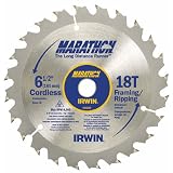 Irwin 14020 Marathon 6-1 2-Inch 18 Tooth... from 7.25" Saw Blades