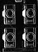 CAMERA FLAT BACK Miscellaneous Candy Mold Chocolate