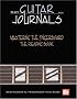 Mel Bay Guitar Journals: Mastering the Fingerboard--Reading Book (Mel Bay's Guitar Journals)