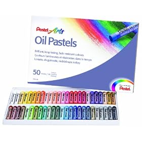 Pentel - Pastel � l'huile - Bo�te de 50 couleurs (Import Royaume Uni)