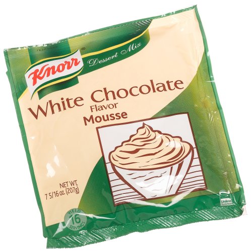Knorr White Chocolate Mousse Mix, 7.313-Ounce Pouches (Pack of 5) by Knorr