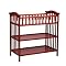 Delta Children's Products Serenity Changing Table in Brick Cherry