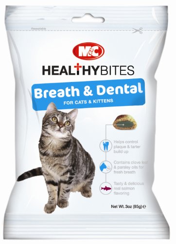 dental for cats:M&C Breath and Dental Treats for Cats/Kittens