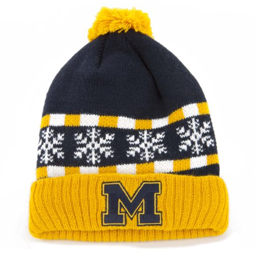 NCAA Michigan Toddler Rameses Knit Beanie