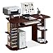 Modern Home Office Desk- Chocolate (48
