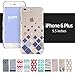 iPhone 6 Plus Case, ESR The Beat Series Protective Case Bumper[Scratch-Resistant] Translucent Hard Back Cover for 5.5 inches iPhone 6 Plus (The Checkers)