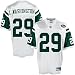 All Products : Reebok New York Jets #29 Leon Washington White Replica Football Jersey