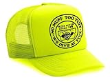 No Muff Dive At Five 69 Neon Mesh Trucker Hat Cap