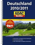 Produkt-Bild: ADAC MaxiAtlas Deutschland 2010/2011: 45 Durchfahrts- und Citypl&auml;ne inklusive Stra&szlig;enregister, mit Autobahnstreckenpl&auml;nen, &uuml;ber 77.000 Eintr&auml;ge im Ortsregister mit Postleitzahlen
