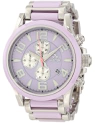 REACTOR Womens 67014 Oxide Solid Forged Stainless Steel And Colored Ceramic Watch