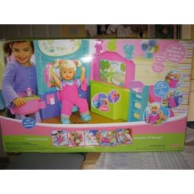 FISHER PRICE LITTLE MOMMY PLAY ALL DAY ACTIVITY CENTRE