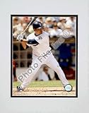 Tadahito Iguchi 2008 Batting Action Double Matted 8O x 10O Photograph (Unframed)