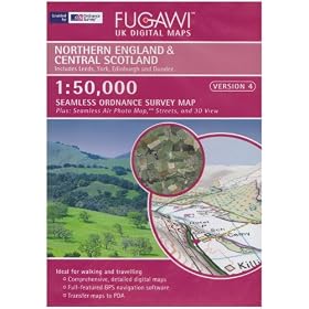 Fugawi Northern England & Central Scotland 1:50000 4 (PC)