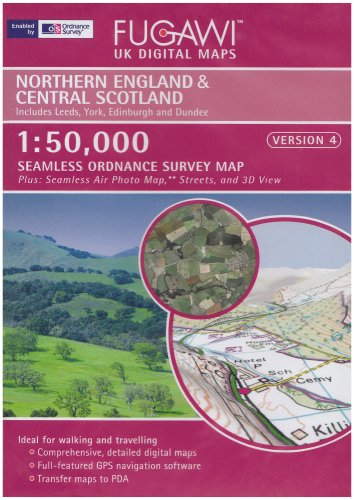  : Fugawi Northern England & Central Scotland 1:50000 4 (PC)